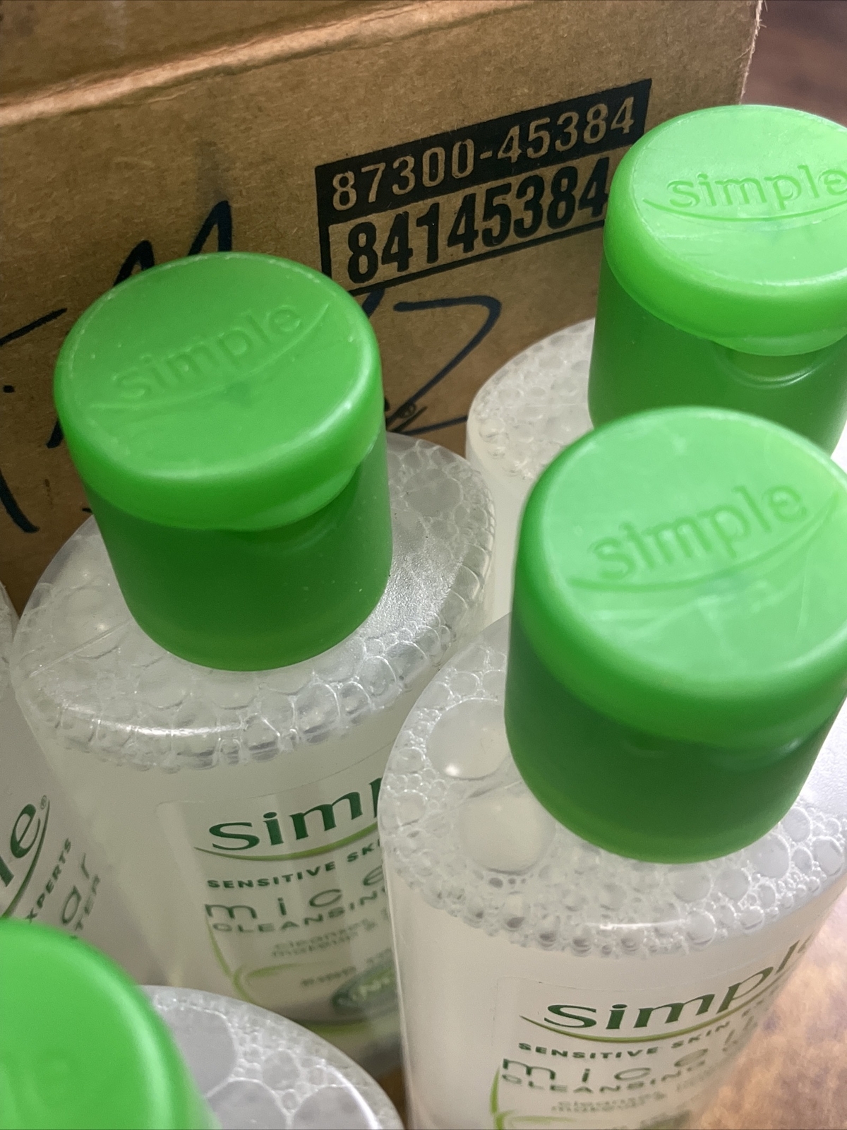 Amazon Wholesale Lot Of 5 Simple Sensitive Skin Experts Micellar Cleansing Water