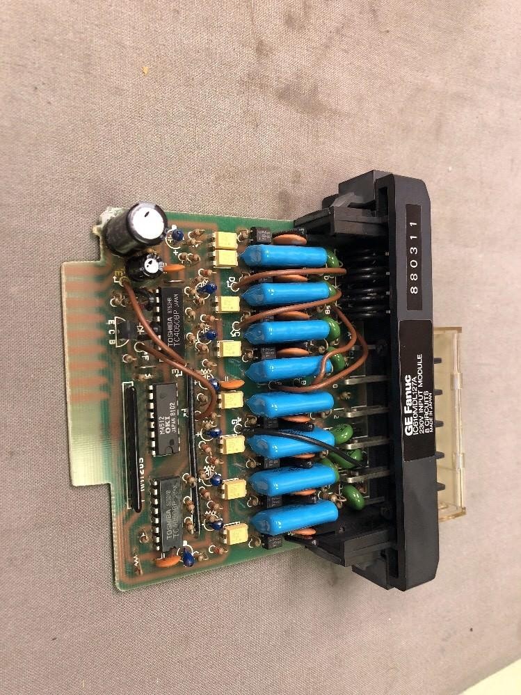 NEW OLD STOCK GE FANUC 8 CIRCUIT 230V INPUT MODULE IC610MDL127A