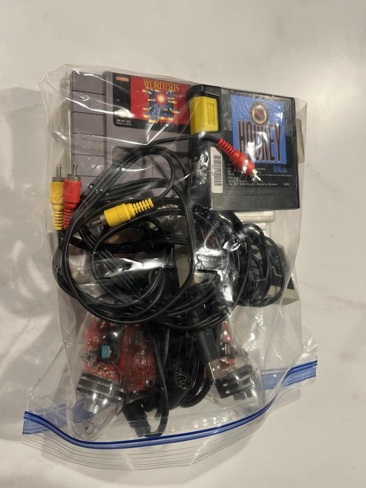 Random miscellaneous bag Controller, N64 Memory, DVD, ETC – CHEAP AS IS