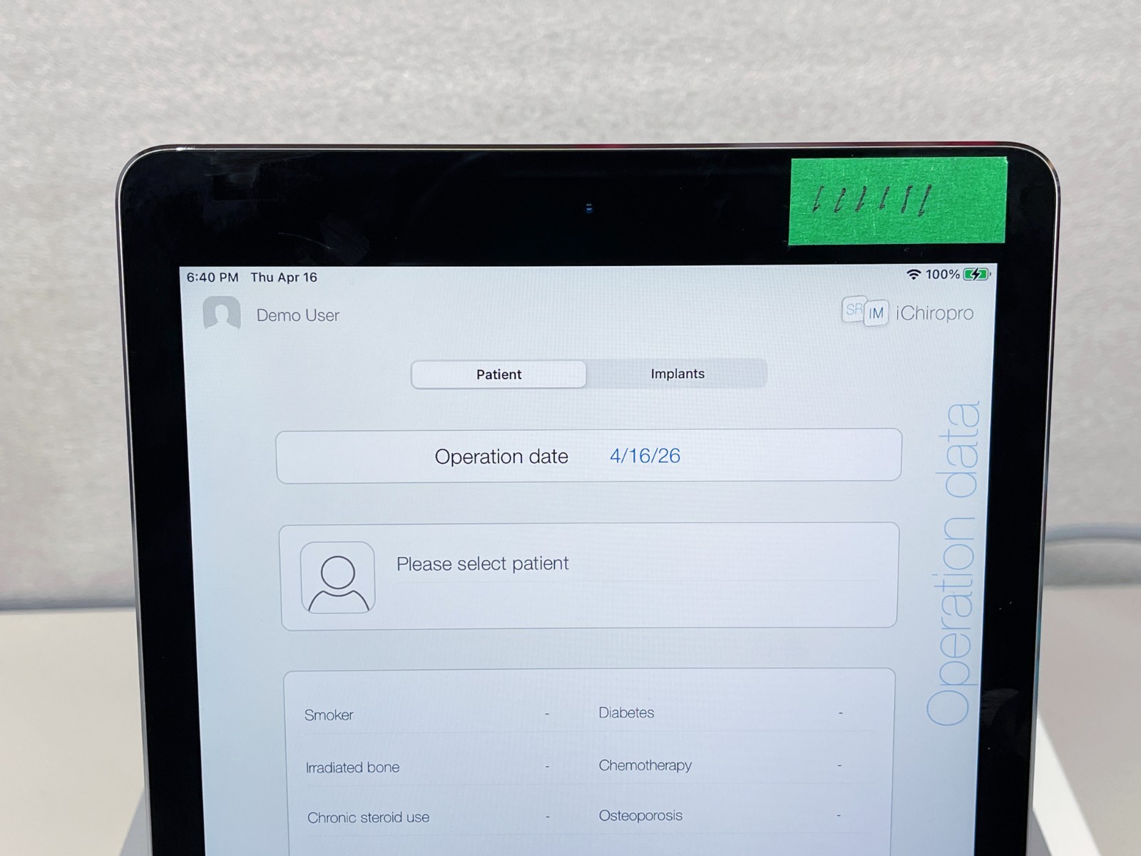 🚩Ipad Air 2 for Bien Air iChiropro, With installed iChiropro APP, **Ipad Only**