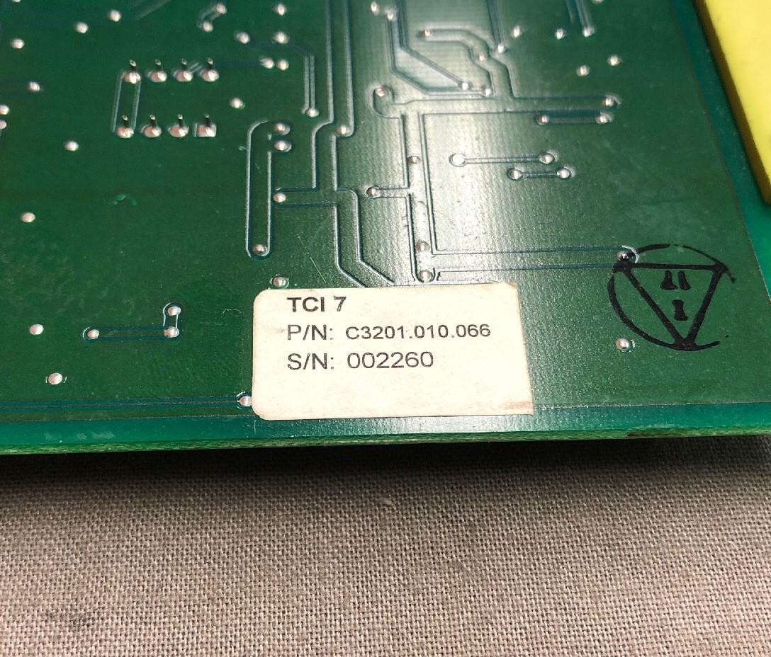 AMERICAN MSI CONTROLS SYSTEM III TCI-REV 7 C3201.010.066 CIRCUIT BOARD