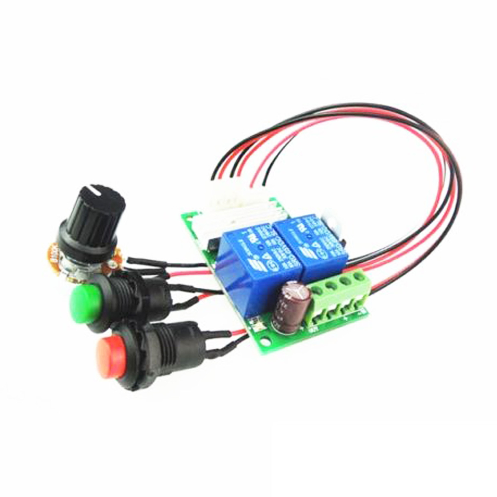 DC Motor Speed Controller DC 6/9/12/24V 3A Forward Backward Reversible Switch