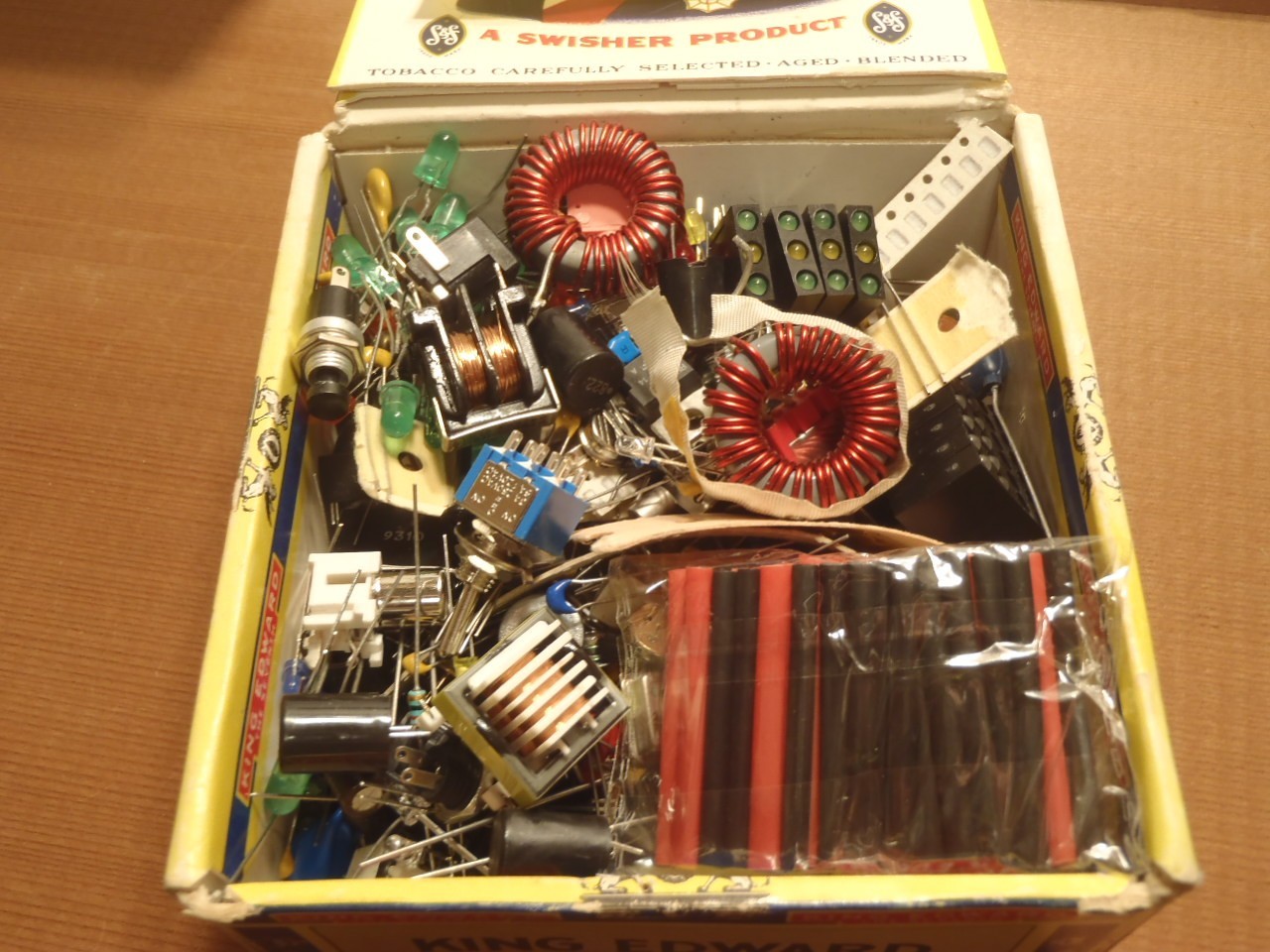 ONE POUND MISC. ELECTRONICS AND HARDWARE AS PICTURED