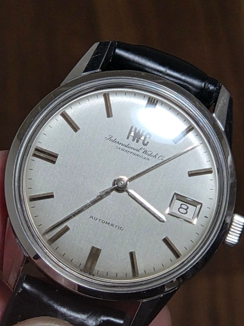 IWC Wristwatch Schaffhausen Ref. R810AD 1970 model Original Genuine crown