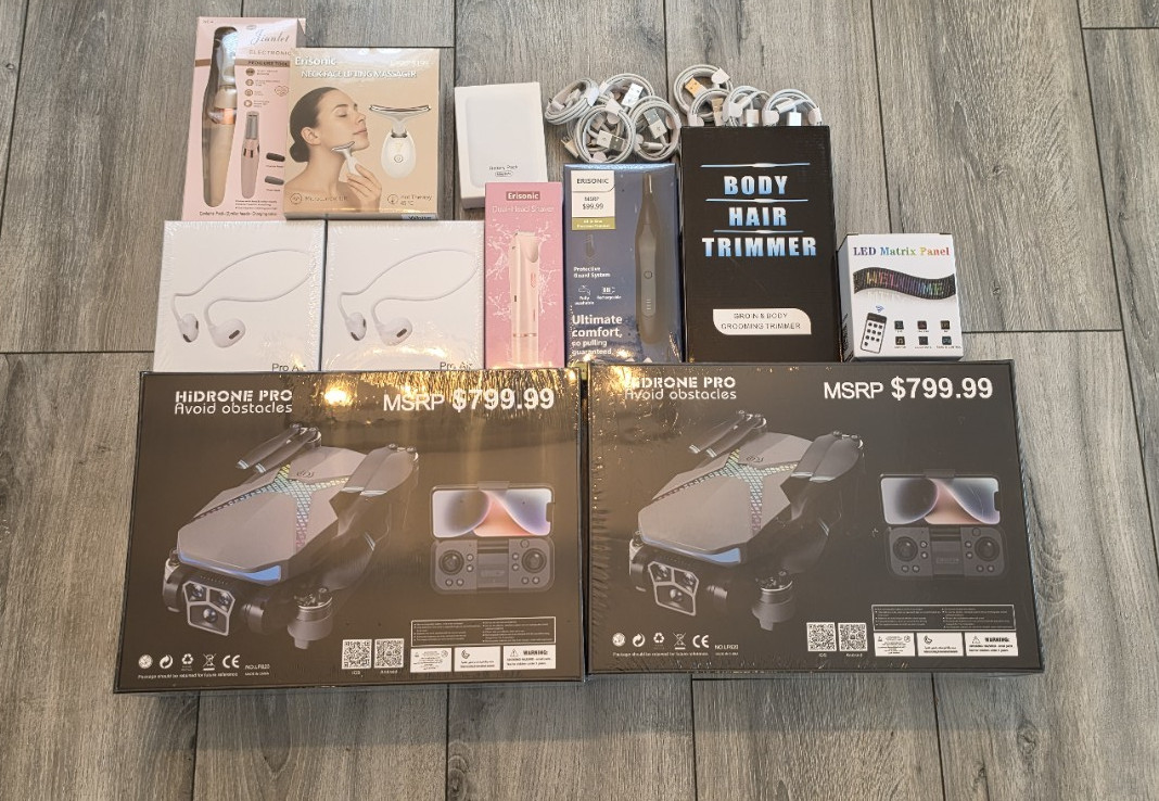 Ensonic HD Camera Consumer Electronics Mixed Lot Assorted Accessories & Items
