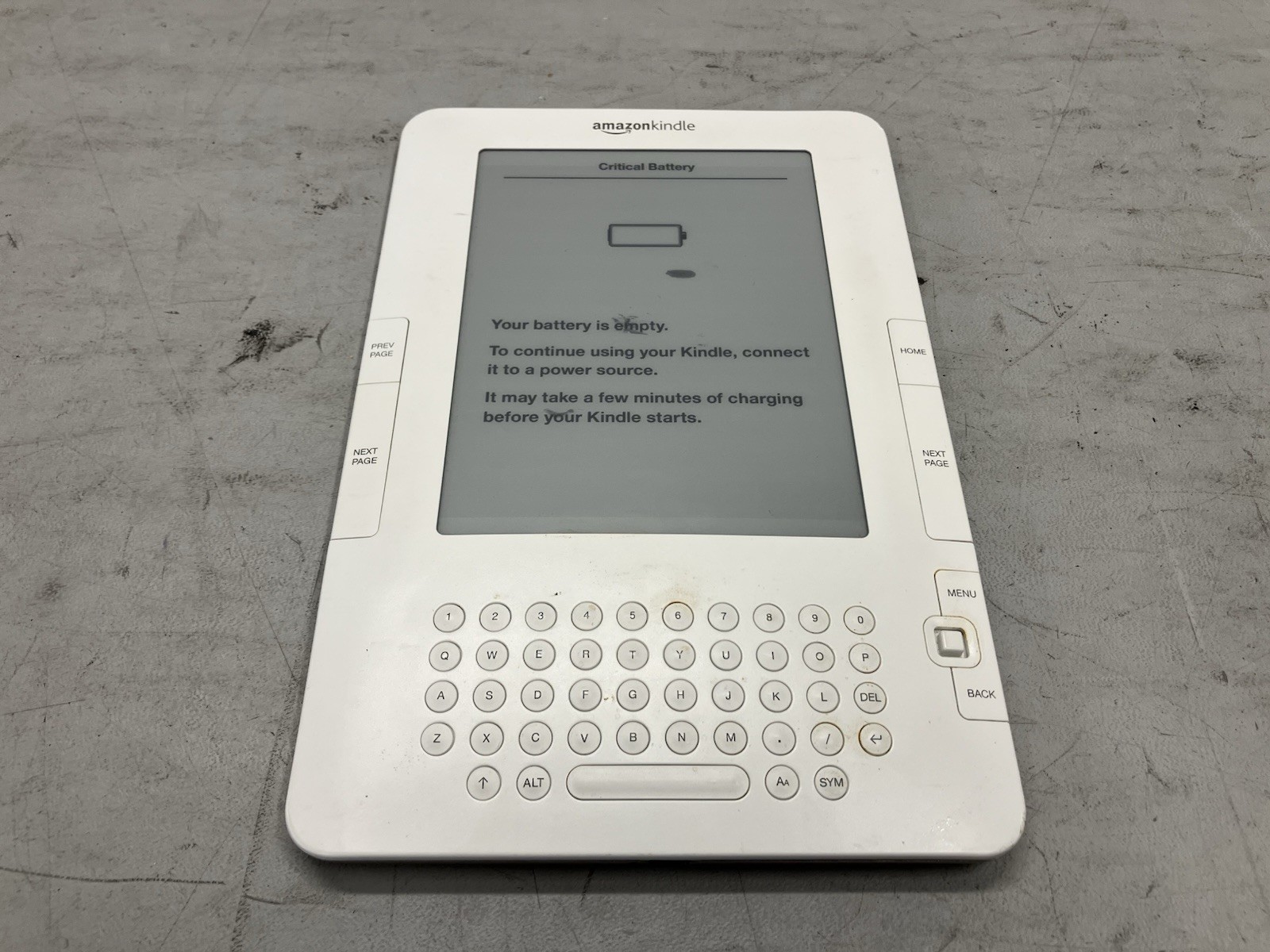 Lot of 4 Amazon Kindles – 2nd Gen x2, 3rd Gen x1, Fire 1st Gen x1