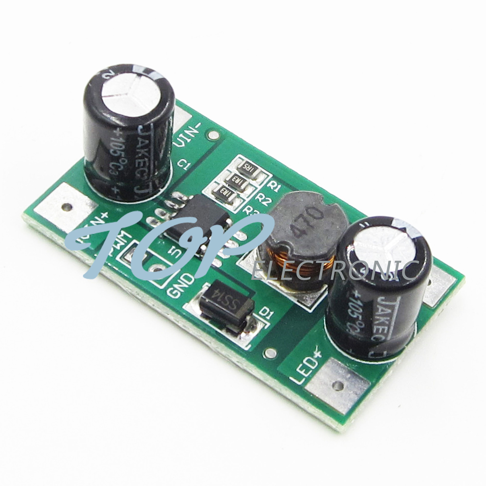 10PSC 350mA 1W LED Driver PWM Light Dimmer DC-DC 5-35V Step Down Module
