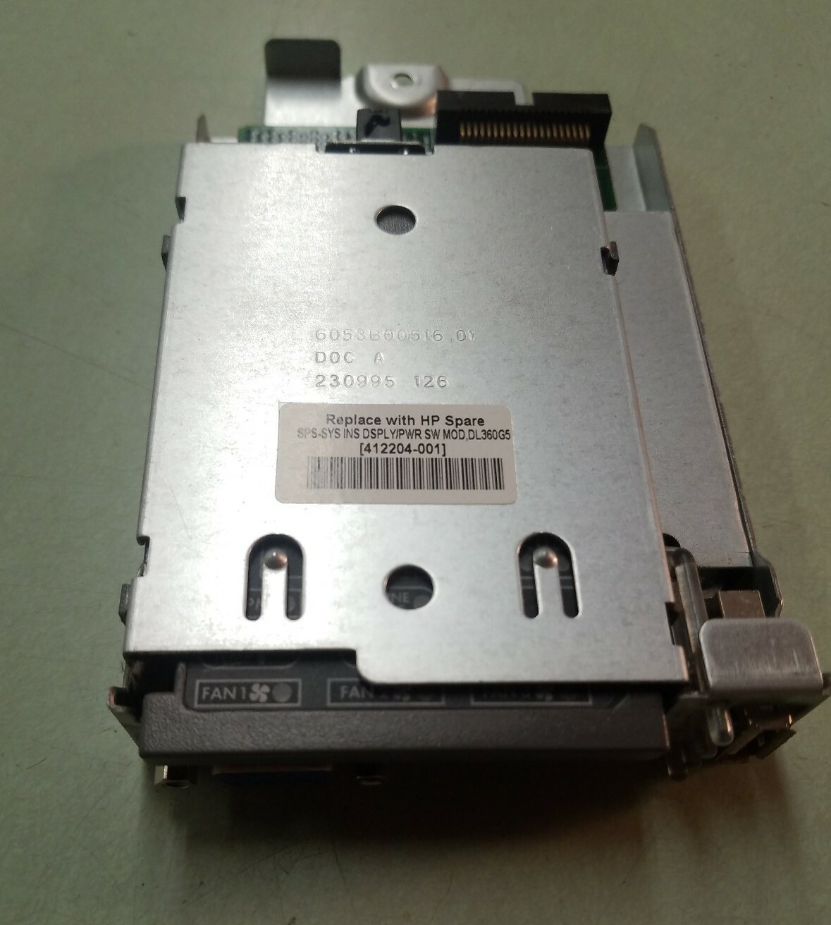 HP Proliant DL360 G5 412204-001 Module Insight Panel