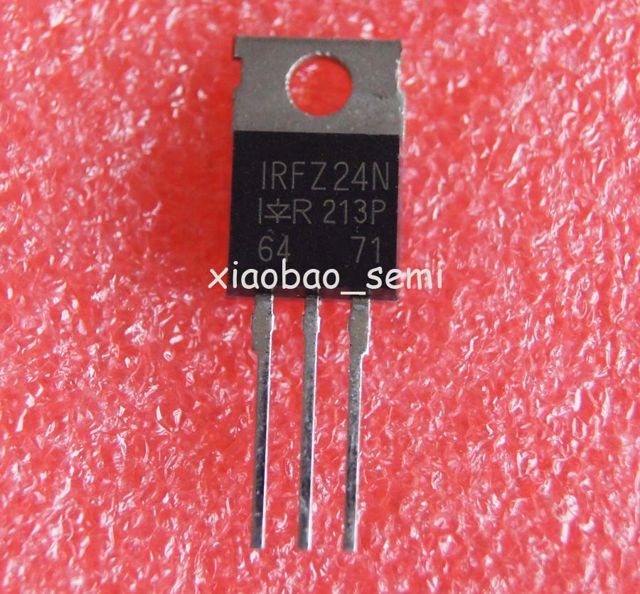 50pcs New IRFZ24N TO-220 P-Channel Power MOSFET