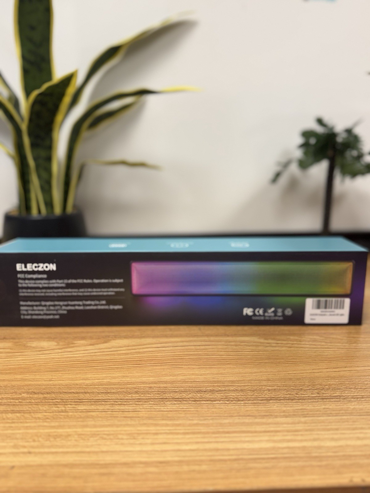ELECZON EC17 – Computer Soundbar, Wireless, TF Card, RGB LED Light