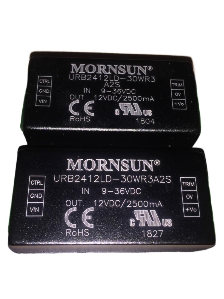 URB2412LD-30WR3A4S DC/DC module power supply 24V to 12V single output rail type