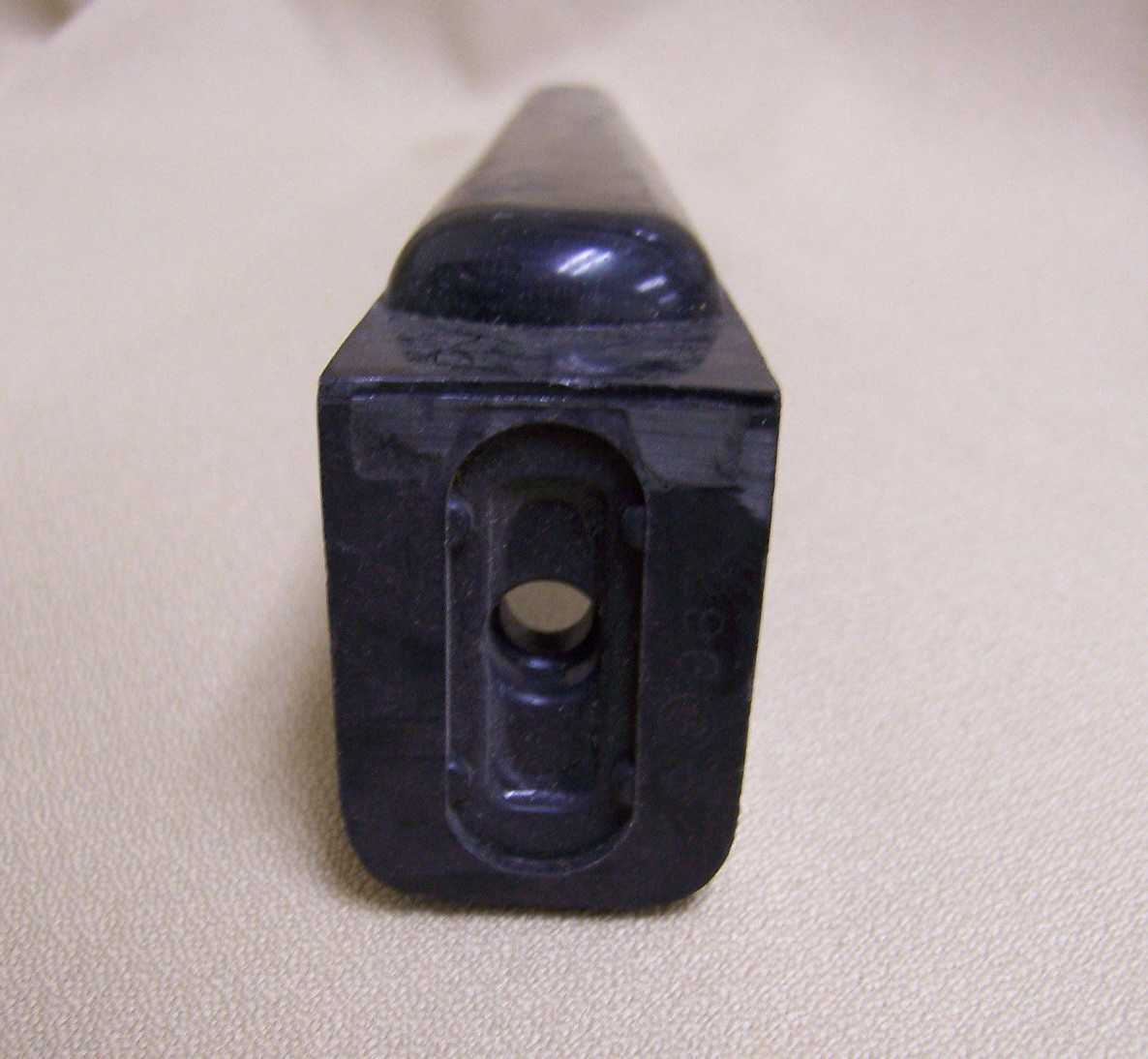 2 PCS Vintage Black Bakelite Plastic Pot Handle Molded Finger Grip NEW OLD STOCK
