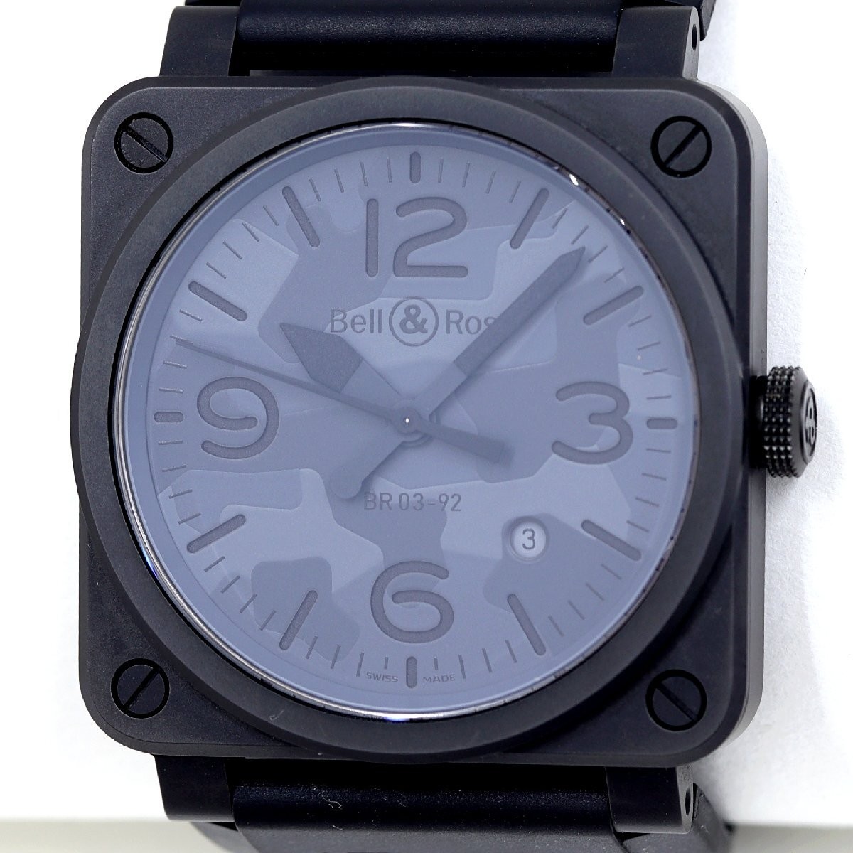 Bell & Ross BR03-92 Black Camo Ceramic 42mm Automatic Date Men’s Watch