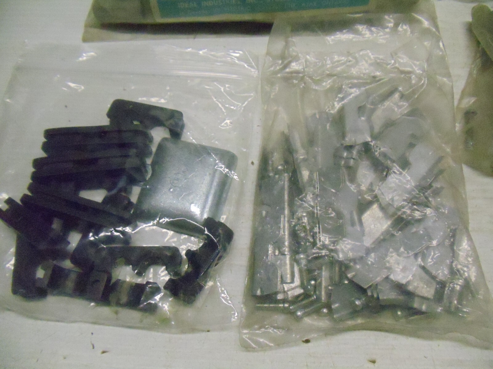 LOT MISC. ELECTRIC ELECTRICAL WIRING PARTS OUTLET BOX COVER HARDWARE new