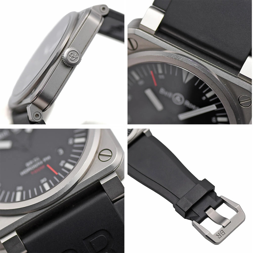 Bell & Ross BR03-92 Horograph BR0392-HOR-BLC/SRB Steel Black Dial Date Watch
