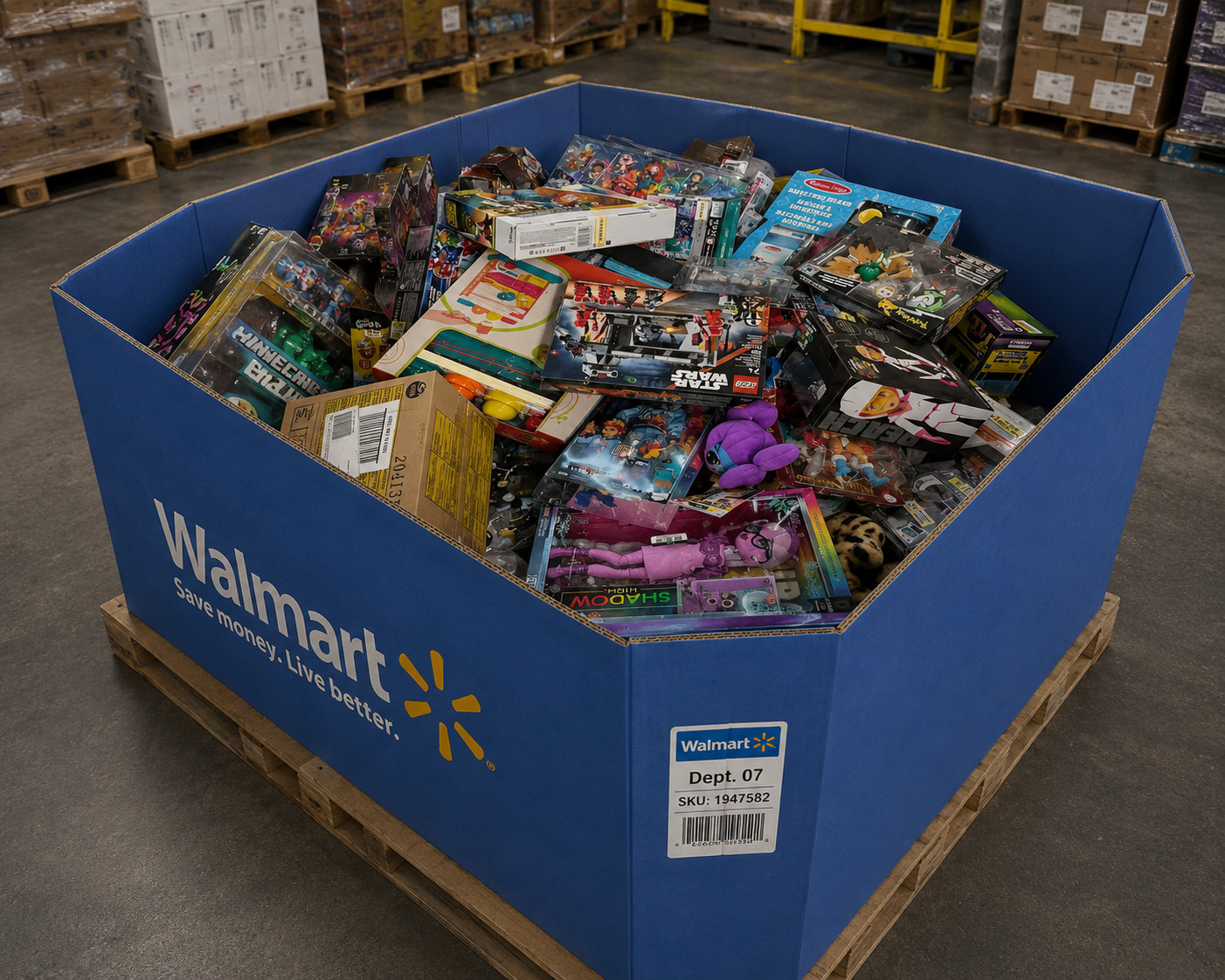 Walmart Consumer Product Collection – Everyday Retail Merchandise