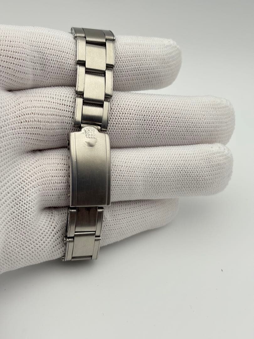 Rolex Watch Oyster Date Precision Silver Manual-Winding 32mm Auth Rare Men’s