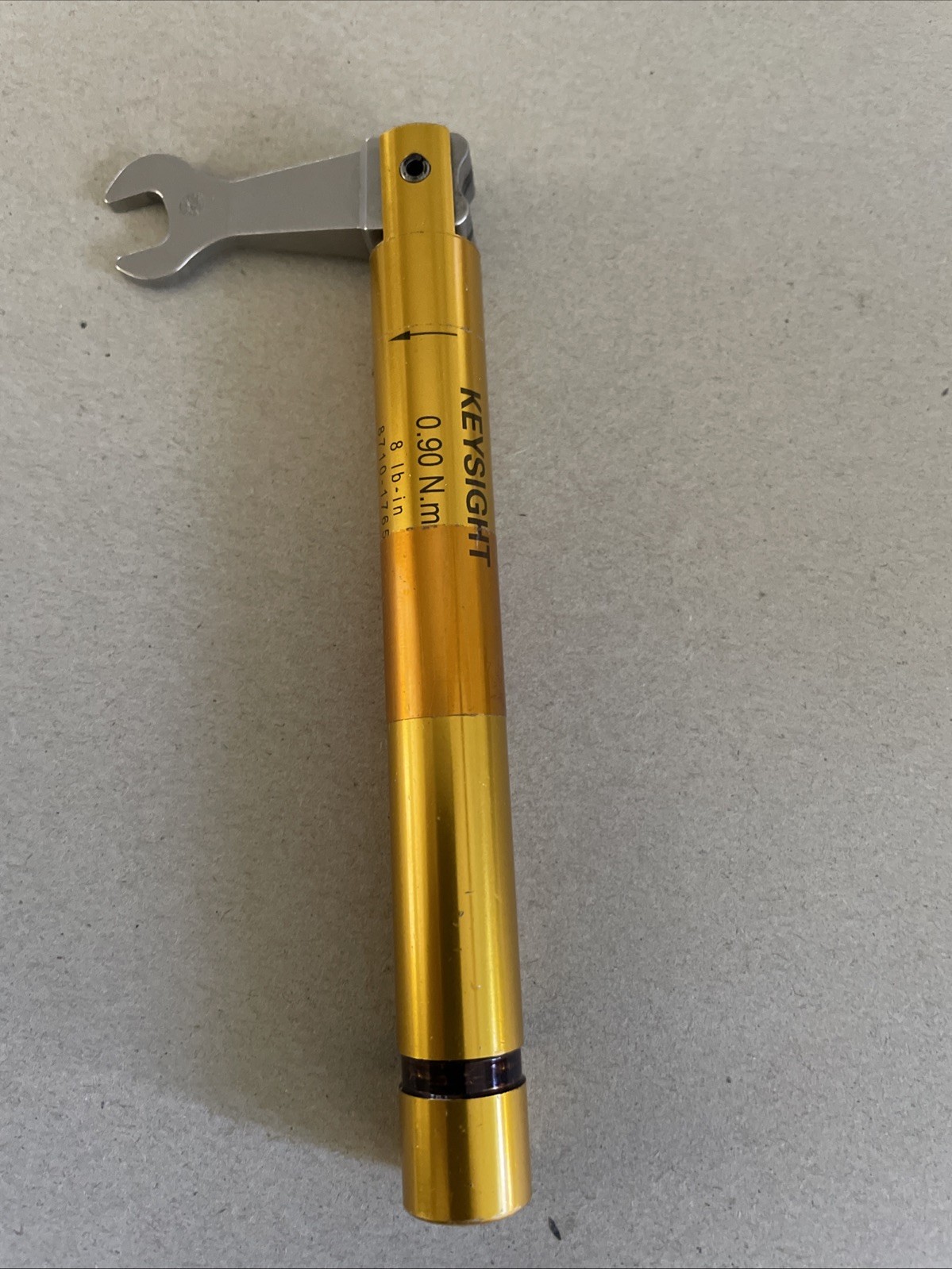 Agilent 8710-1765 Open End Torque Wrench 0.90 NM 8 Lb-In