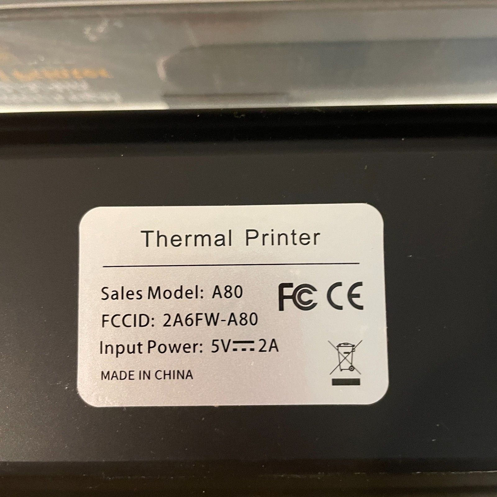 Aixiqee Thermal Portable Printer Wireless 4/A5/2/3/4 US Letter Legal NEW TESTED