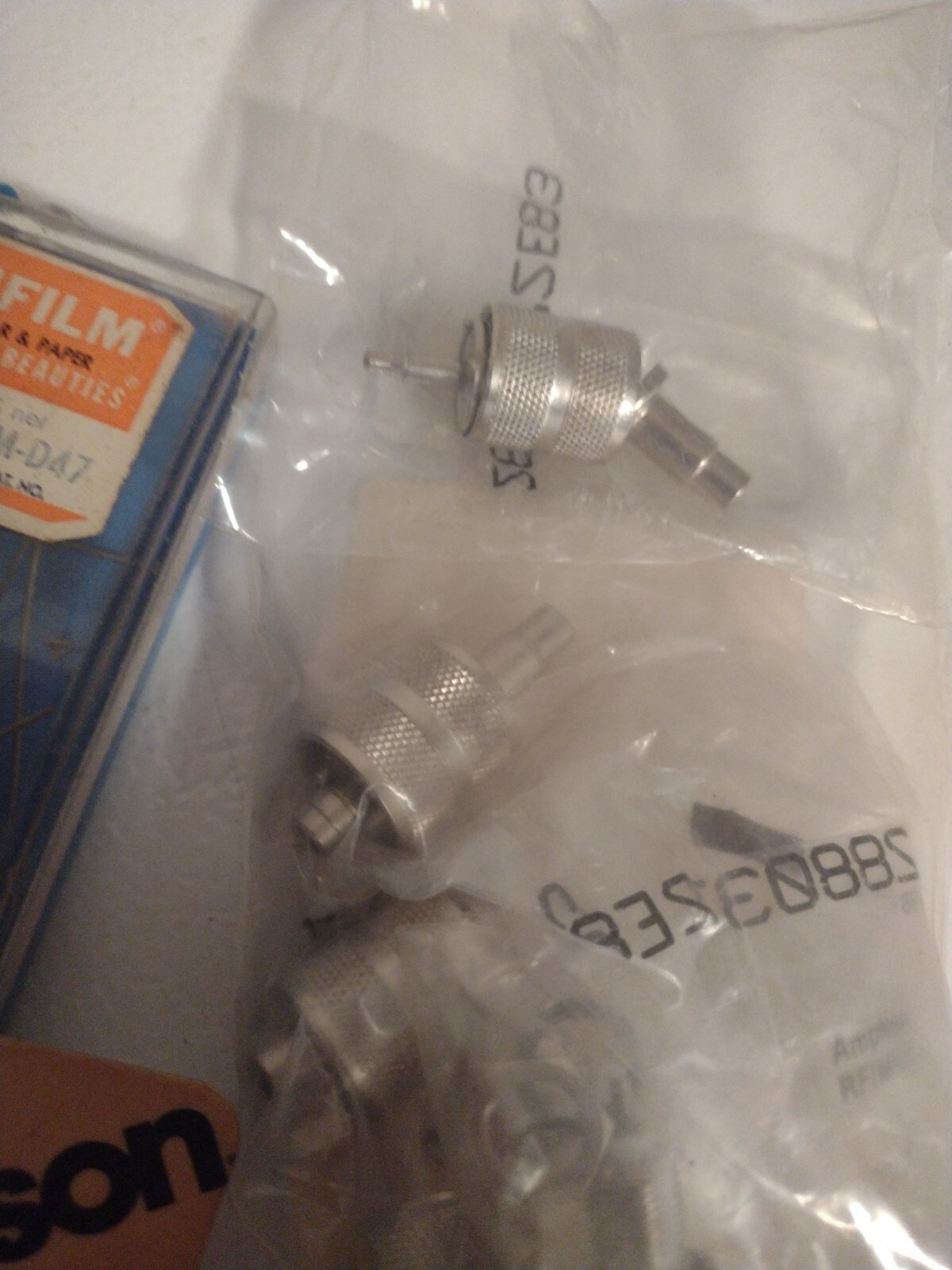 Vintage Assortment Of Electrical Components Olson Tung-sol Bulbs Etc