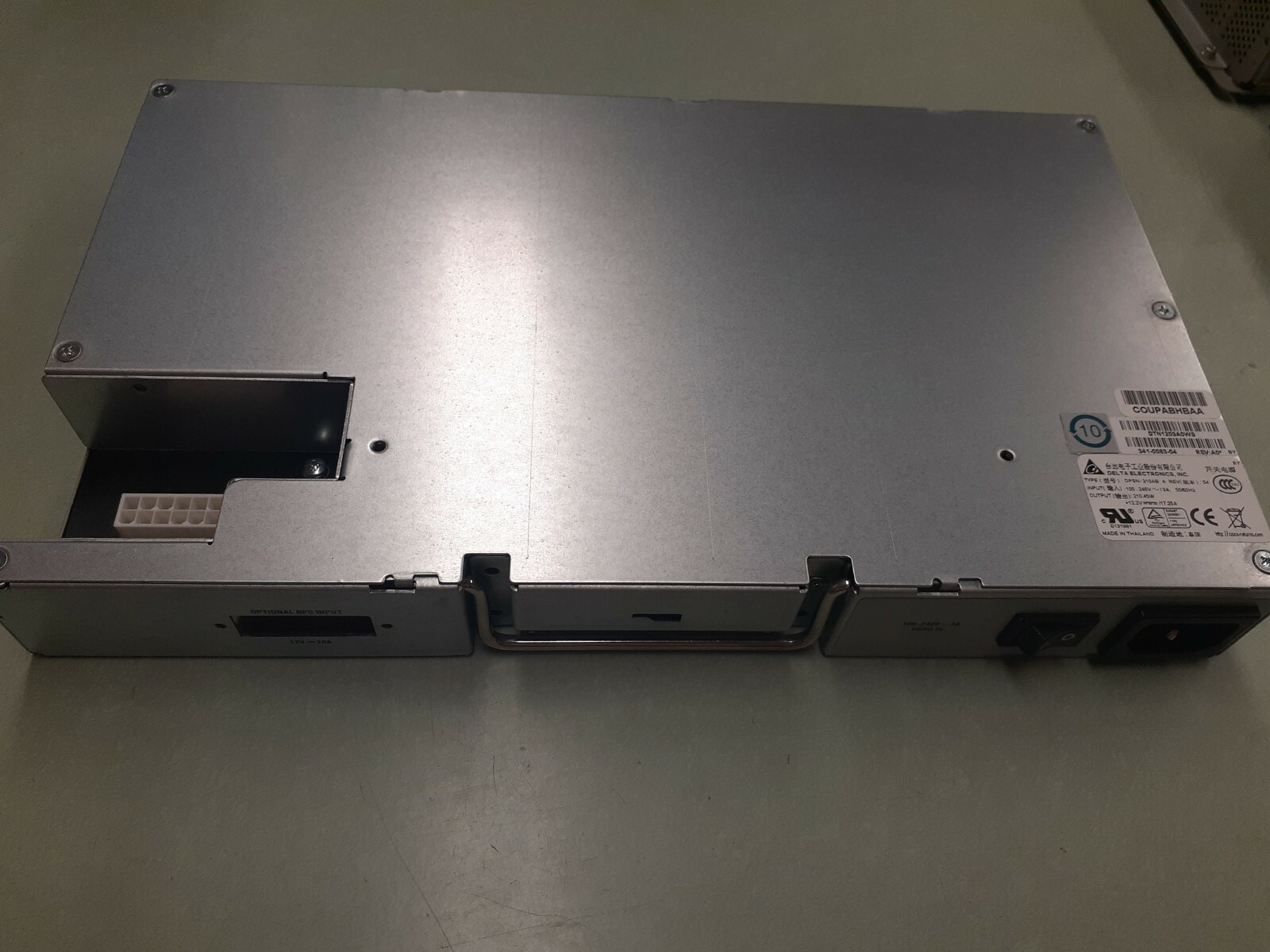 Power Supply Delta DPSN-210AB A REV: 04 341-0063-04