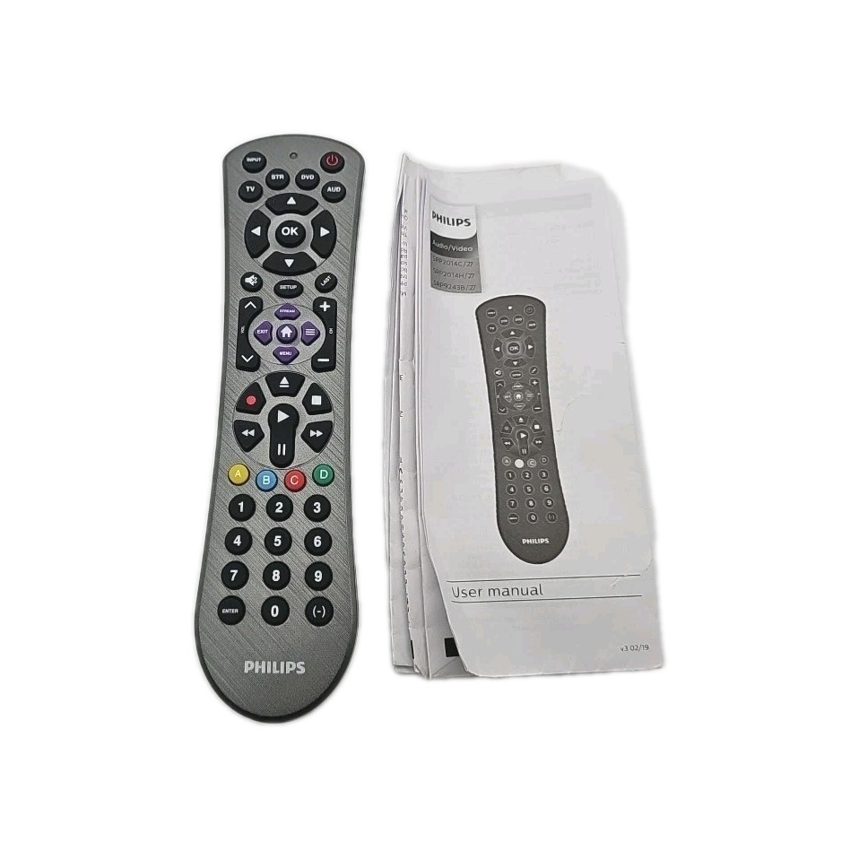 Miscellaneous Electronics Lot – Philips Remote, HDTV Antenna & More
