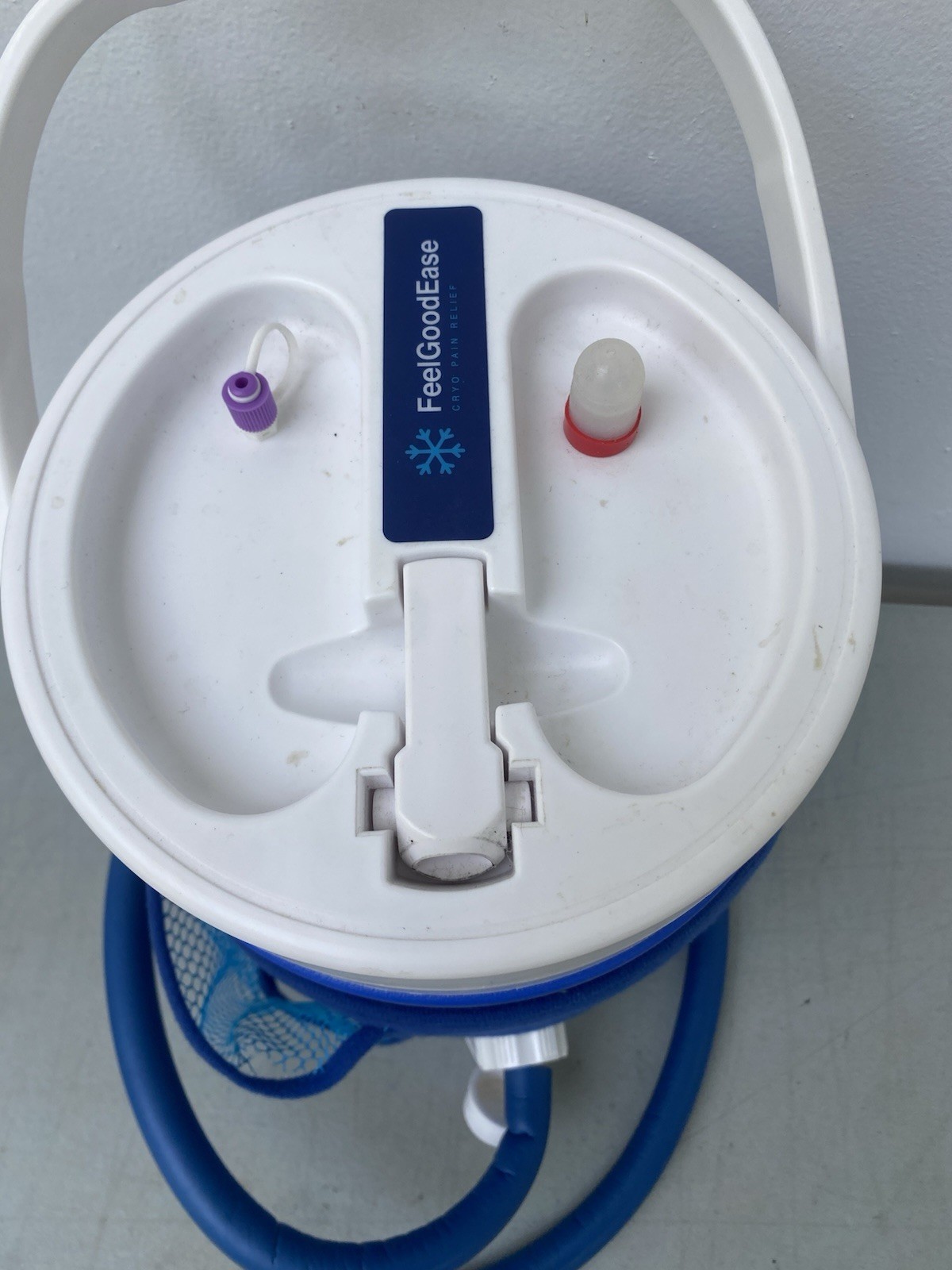 Cryo/Cuff Cooler with Hose Large Knee Cuff Cold Therapy Feel Good Ease