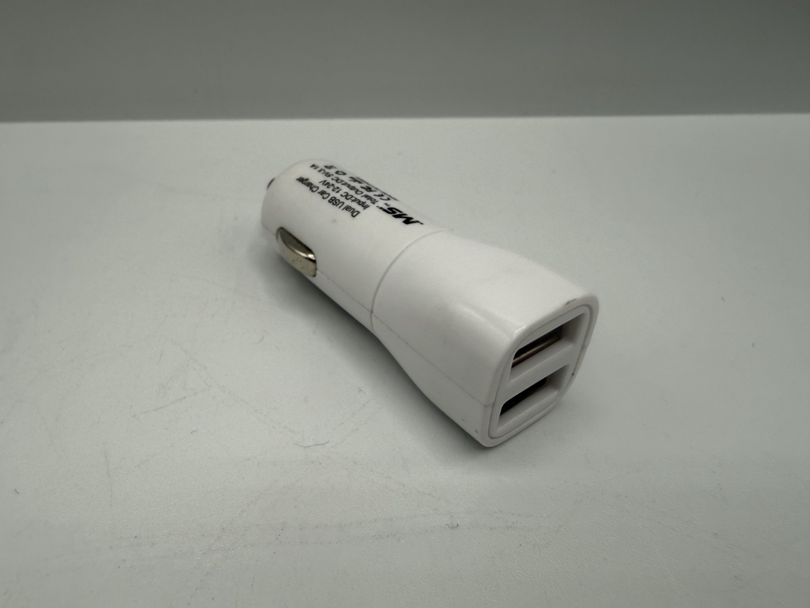 Mobilespec MSDUALUSBW25G 12V Dual USB Power Adapter Car Charger (Lot of 8)