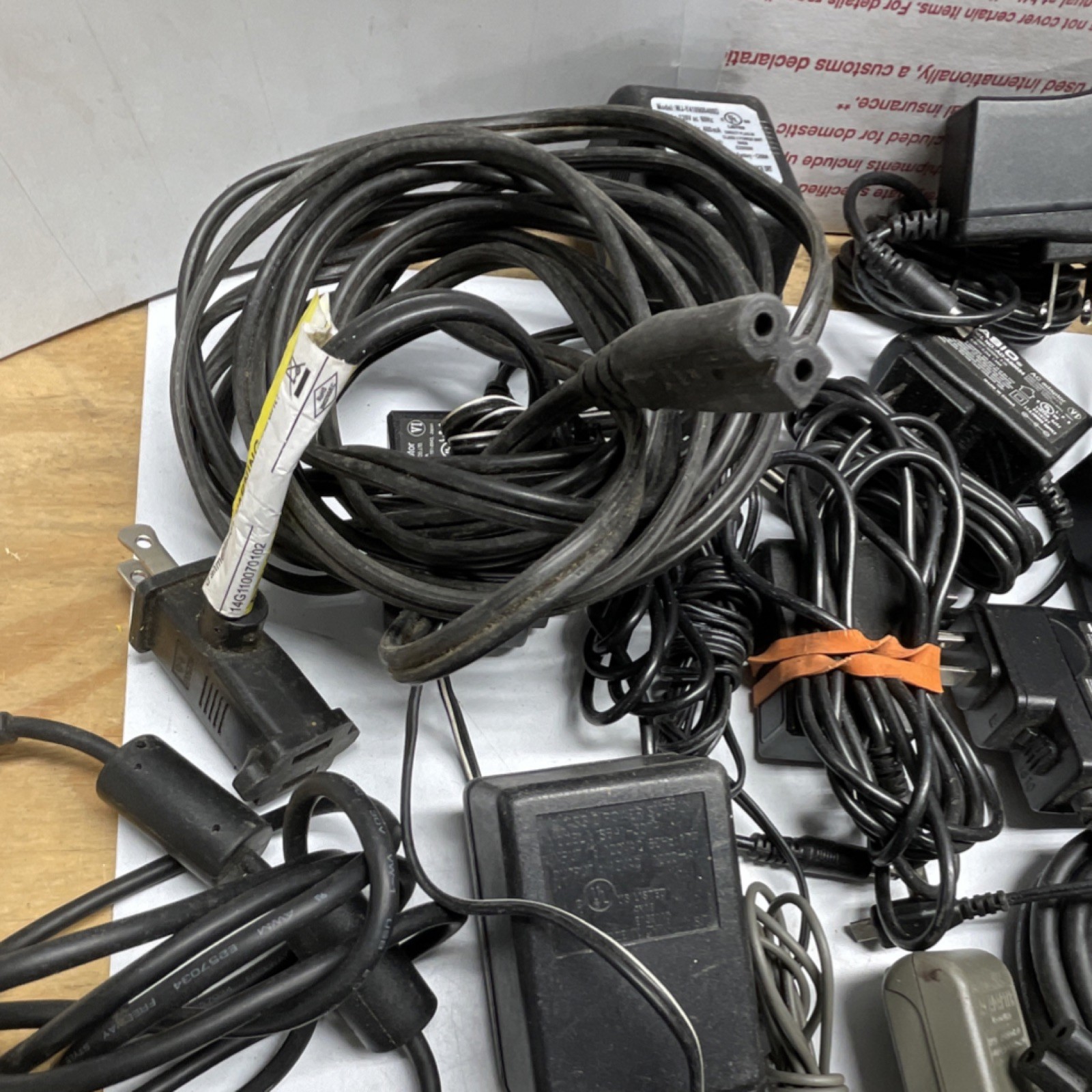 Samsung Lenovo Nintendo Casio BlackBerry Energy Star AC Adapter Lot PS52W10X