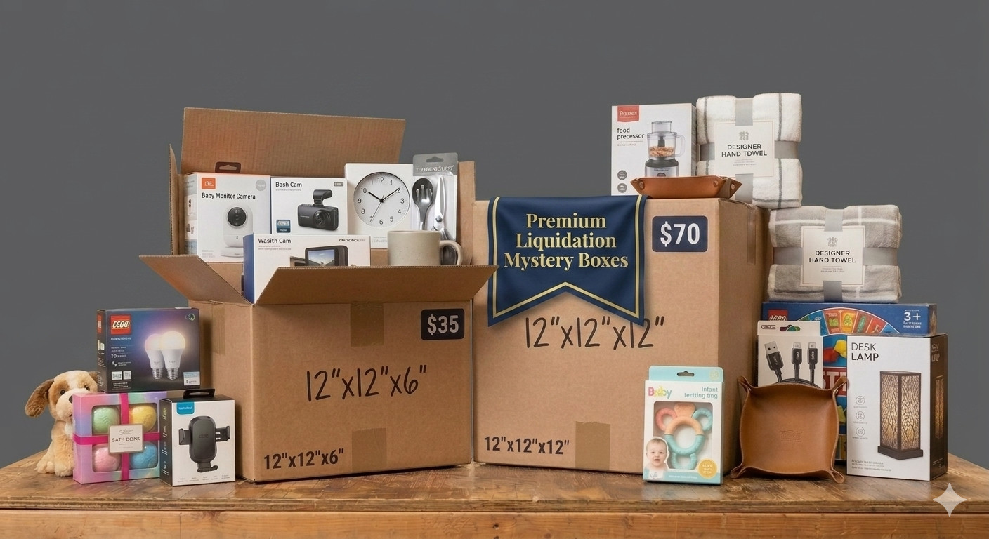 Premium Mystery Box | Overstock, Shelf Pulls, and Seasonal | Random Assortment