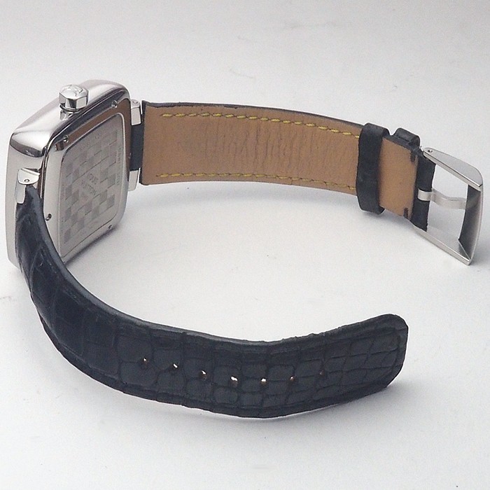 LOUIS VUITTON Watch Speedy Q263G Small Seconds Black Dial w/Box, Warranty Card