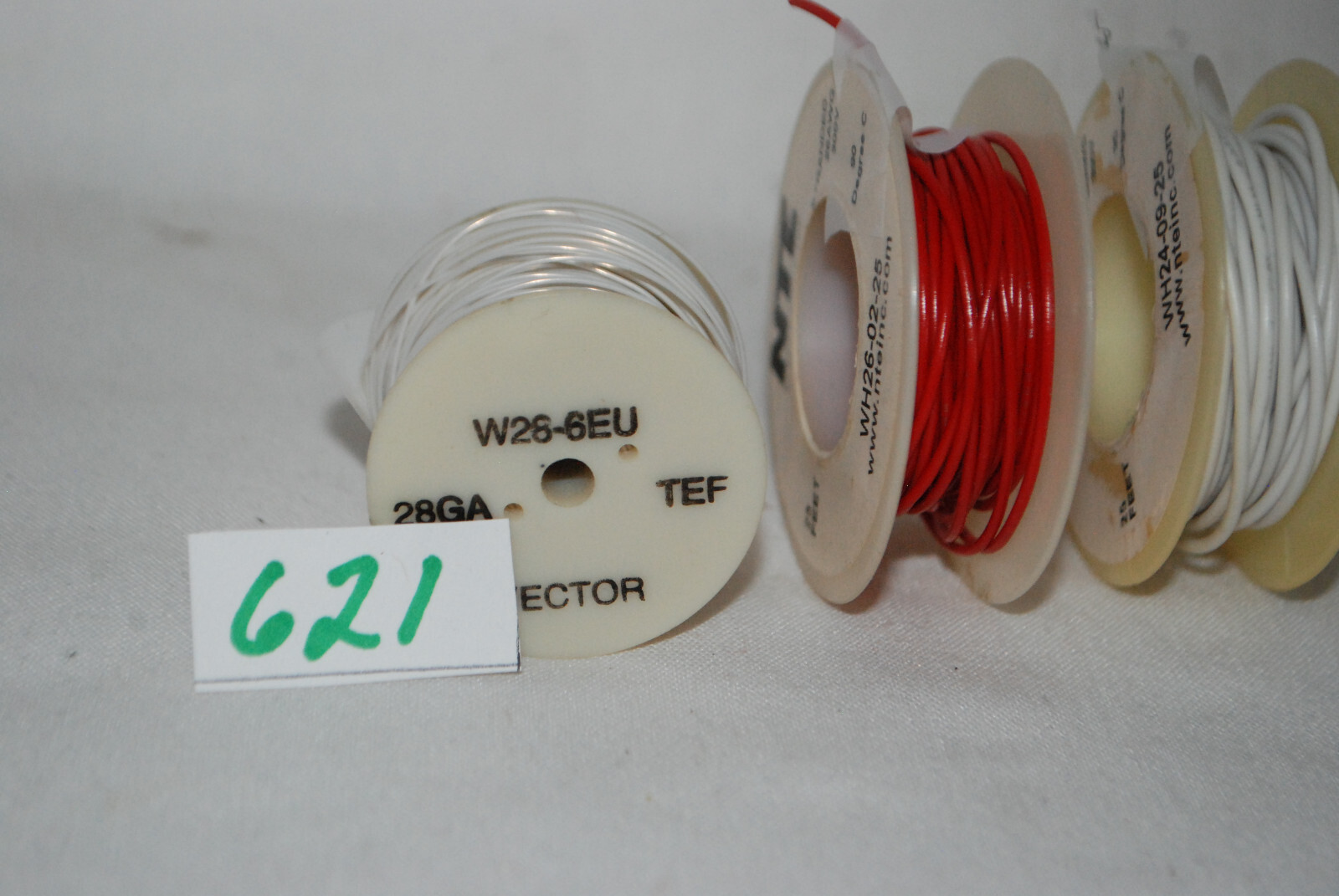 Mixed Lot Wire wrap wire NTEWH26-02-25,WH24-09-25,W26-6EU