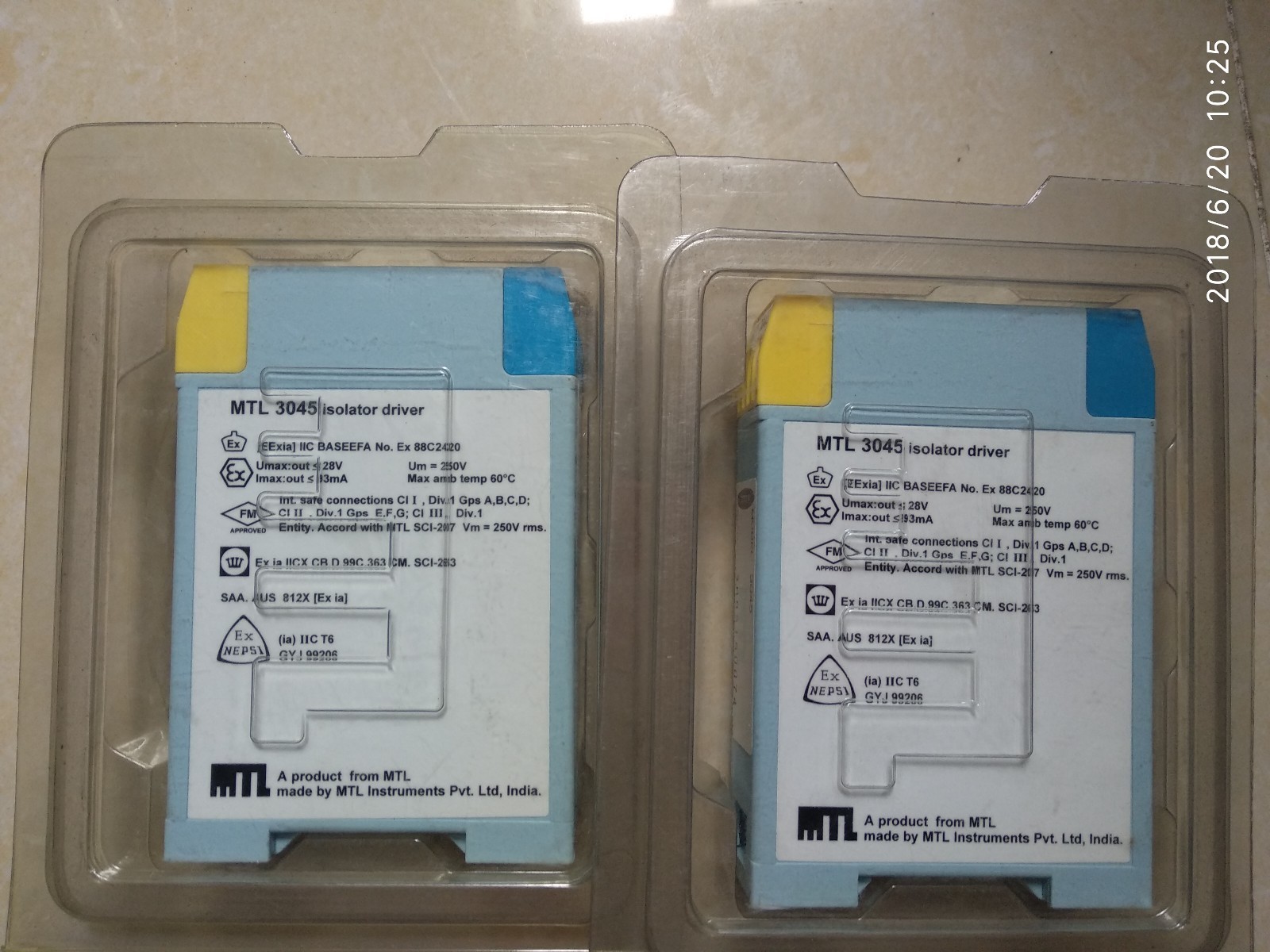 1PC MEASUREMENT TECHNOLOGY MTL 3045 Isolator Drive Thermotronic 125mA ALL NEW