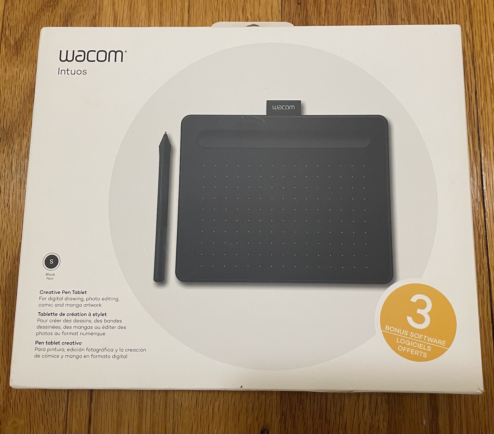 Wacom Tablet Black Creative Pen Tablet