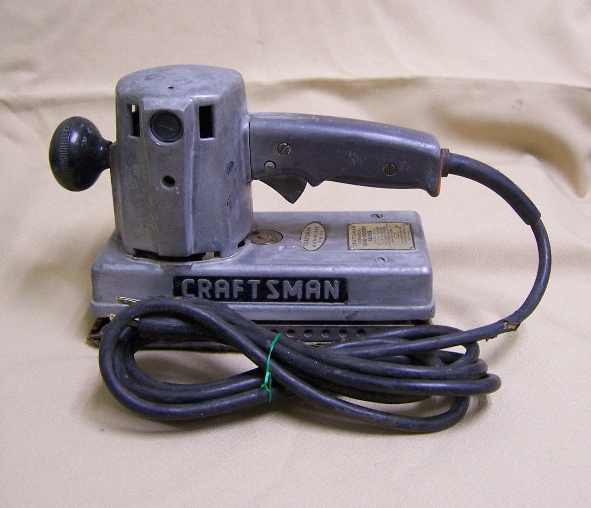 Vintage Craftsman Commercial Dual Motion Sander 315.22401 Sears Roebuck USA Made