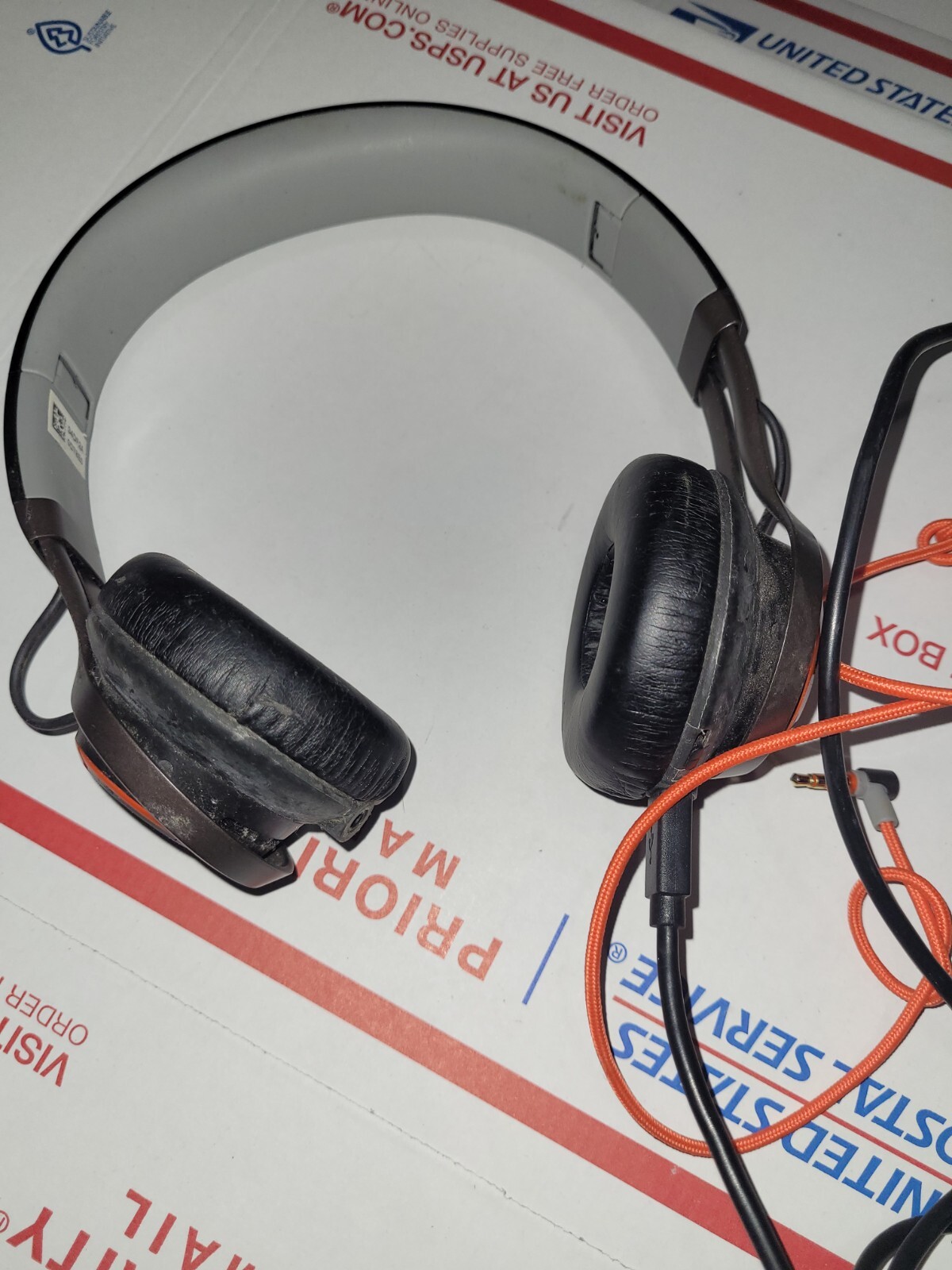 Jabra Copenhagen Ear Muff Headphones Black/Silver used