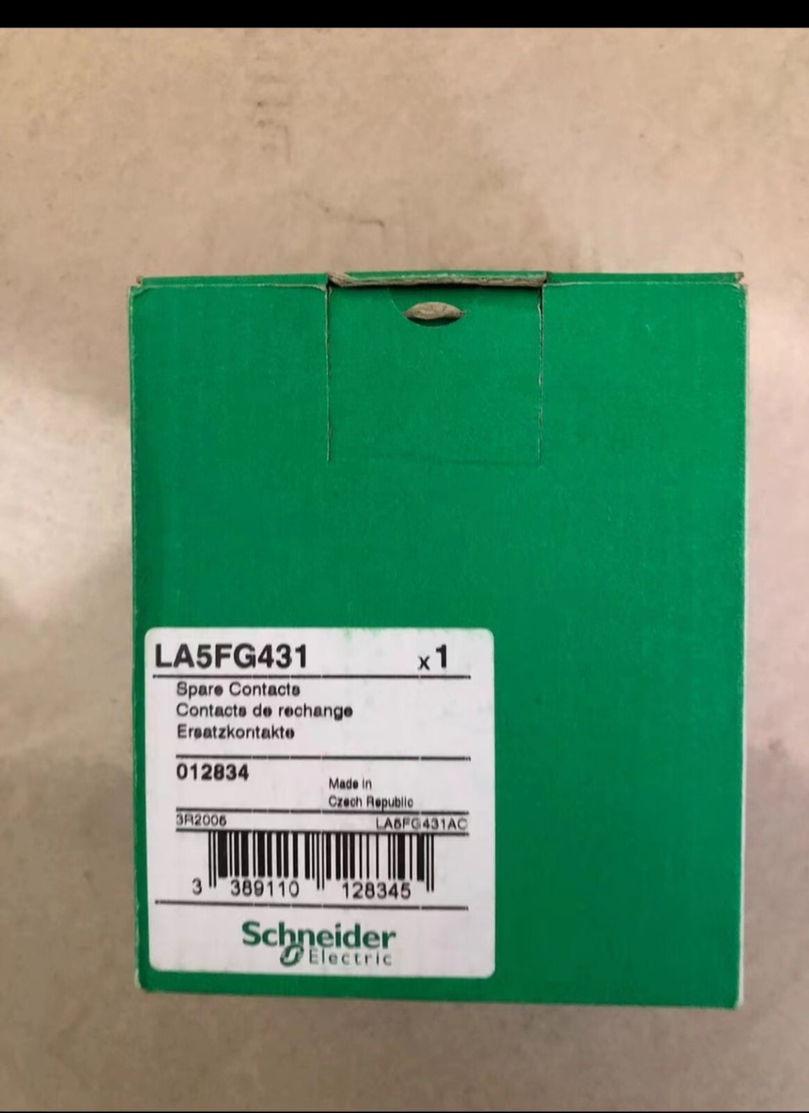 1 PCS SCHNEIDER LA5FG431 SPARE CONTACTS NEW IN BOX ALL NEW
