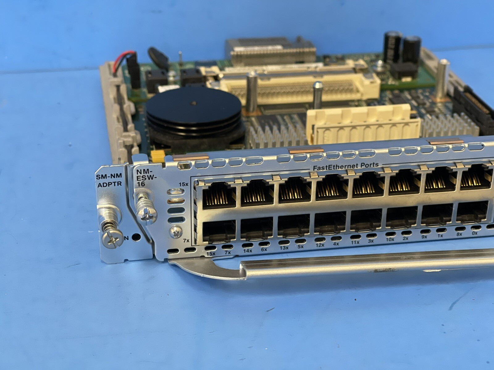 CISCO SYSTEMS NM-ESW-16 16PORT 10/100 ETHERSWITCH NETWORK MODULE