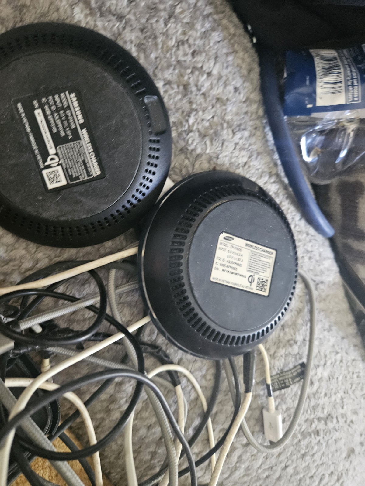Samsung Wireless Charger EP-P3105 Fast Charge Mixed Lot with Cables