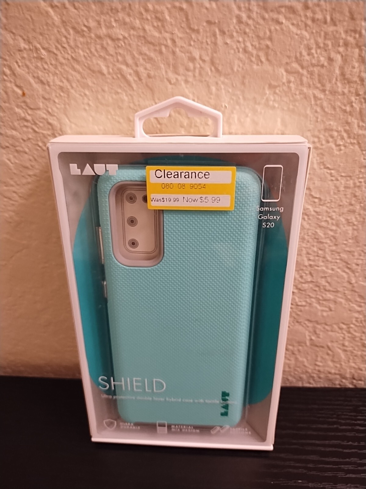 LAUT Samsung Galaxy S20 Case – Mint Green . Shield.