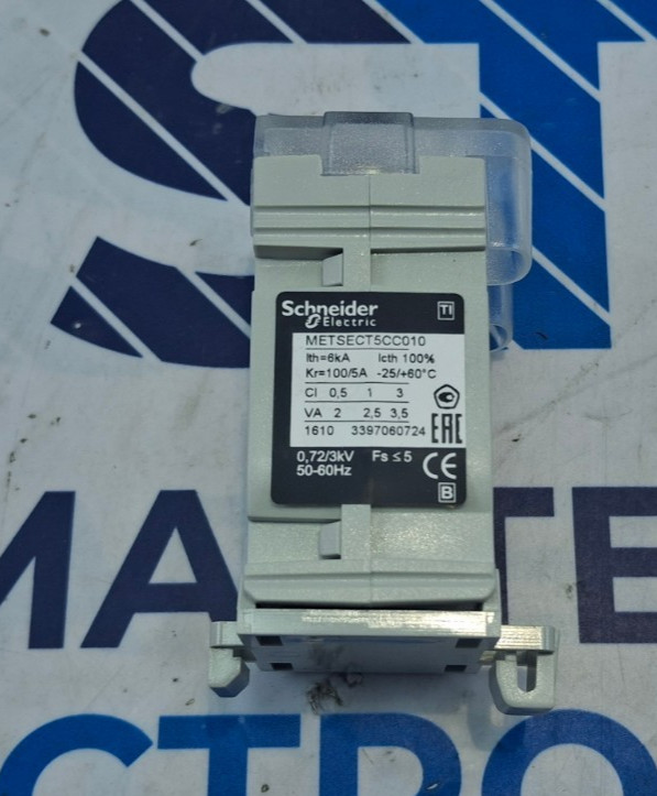 SCHNEIDER METSECT5CC010 Current Transformer Tropicalized DIN Mount