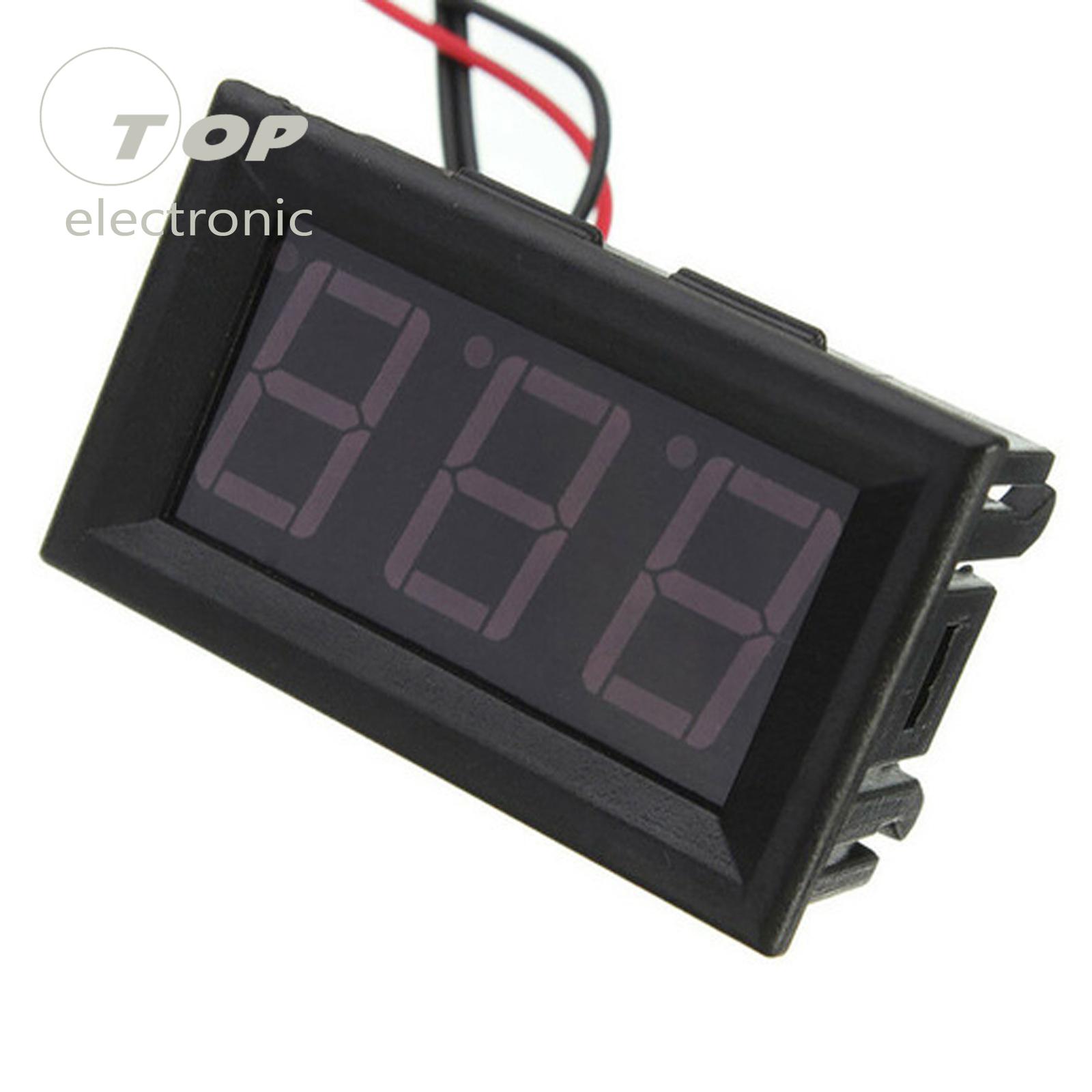 Digital LED Thermometer DC 12V -50 to 110℃ Car Temperature Monitor Meter Blue