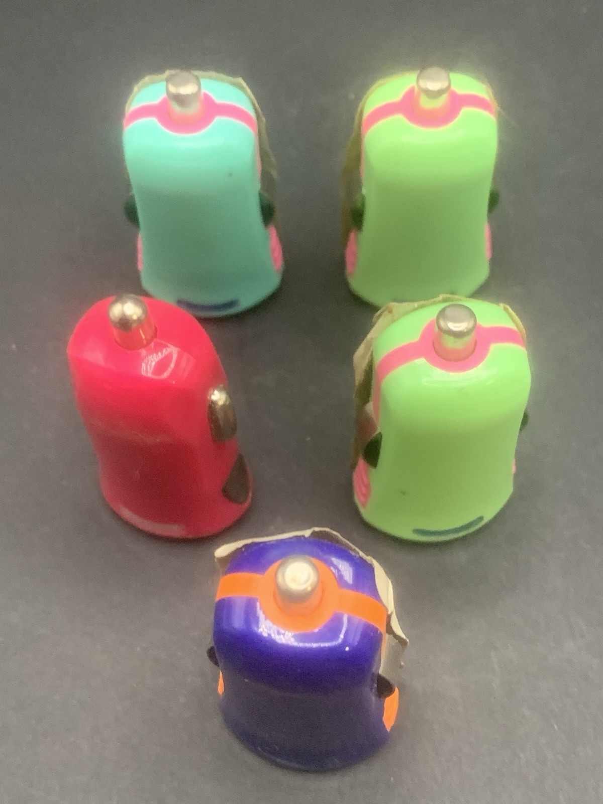 USB Car Charger (17) and USB Wall Charger (6) various colors.