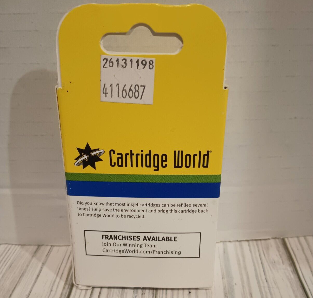 NEW SEALED CARTRIDGE WORLD COLOR INK CARTRIDGE CWC-CL136 FOR CANON CLI-36