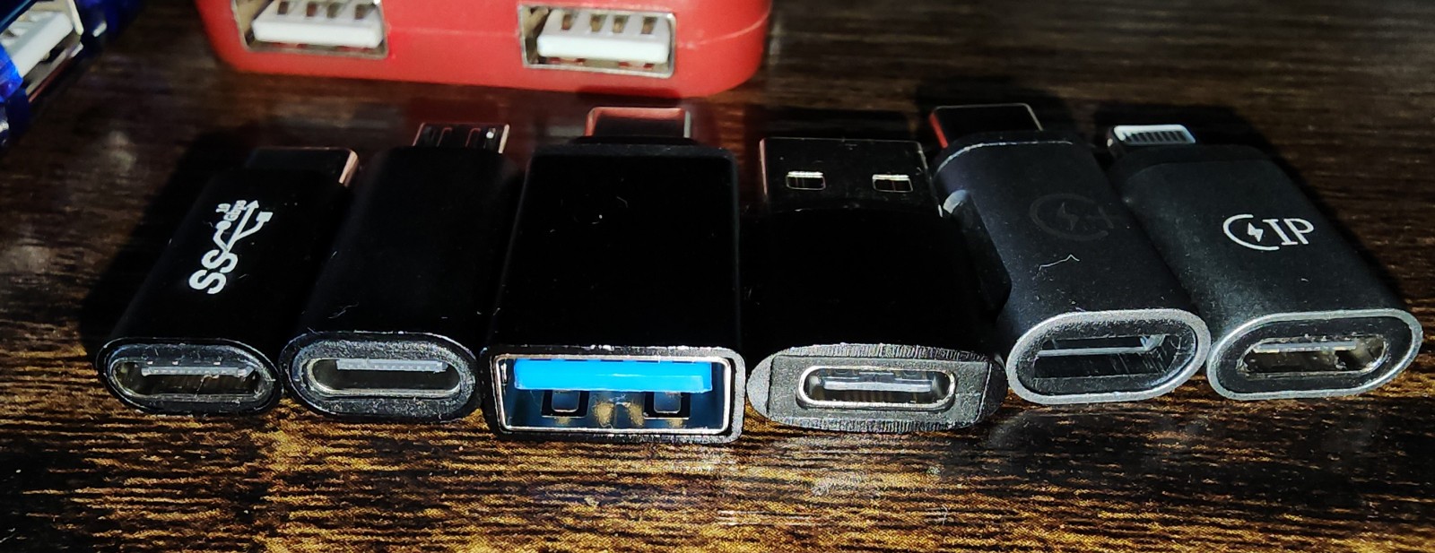 Assorted Used USB Cables / Hubs / Adapters