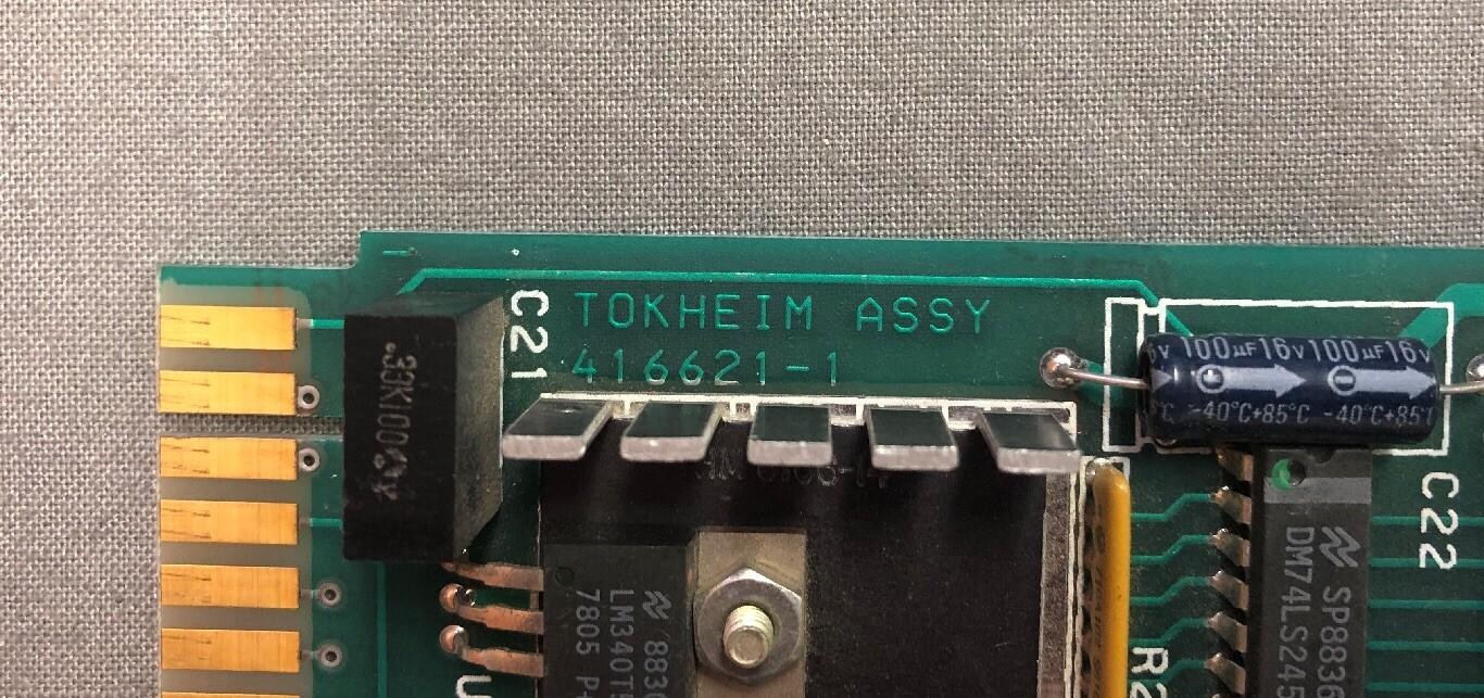 Tokheim 416621-1 CPU Board