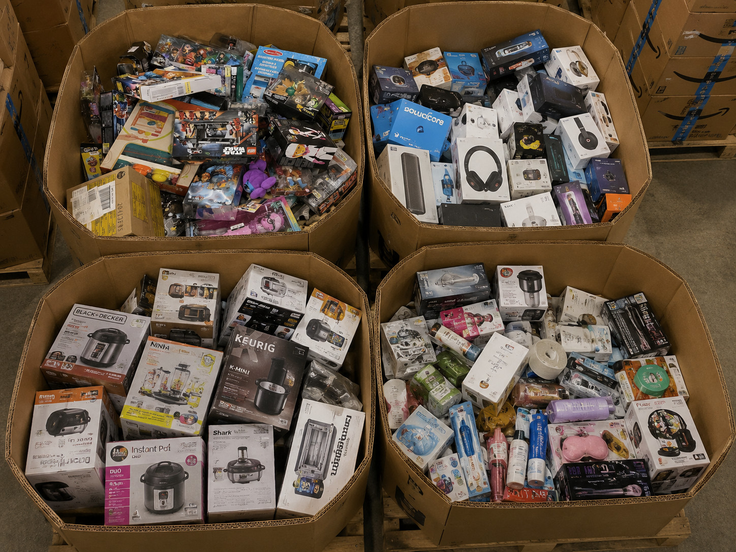 Amazon Mixed Consumer Goods Collection Built for Resellers- Amazon