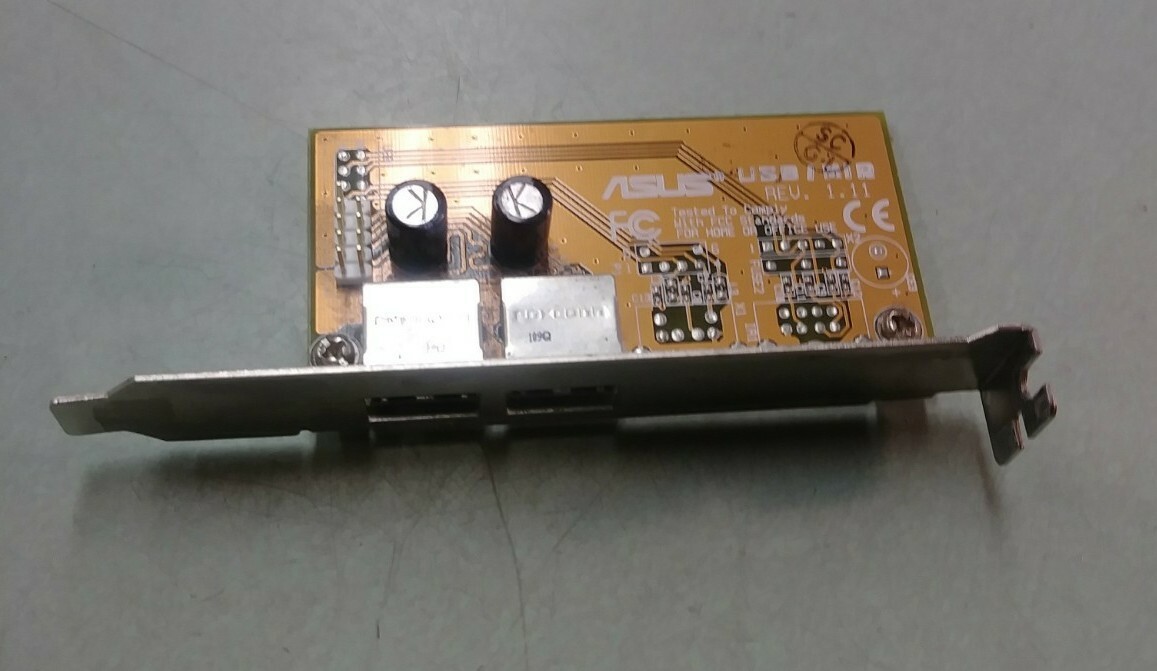 ASUS USB 1.1 / MIR 2-Port Two Port Add-On Card