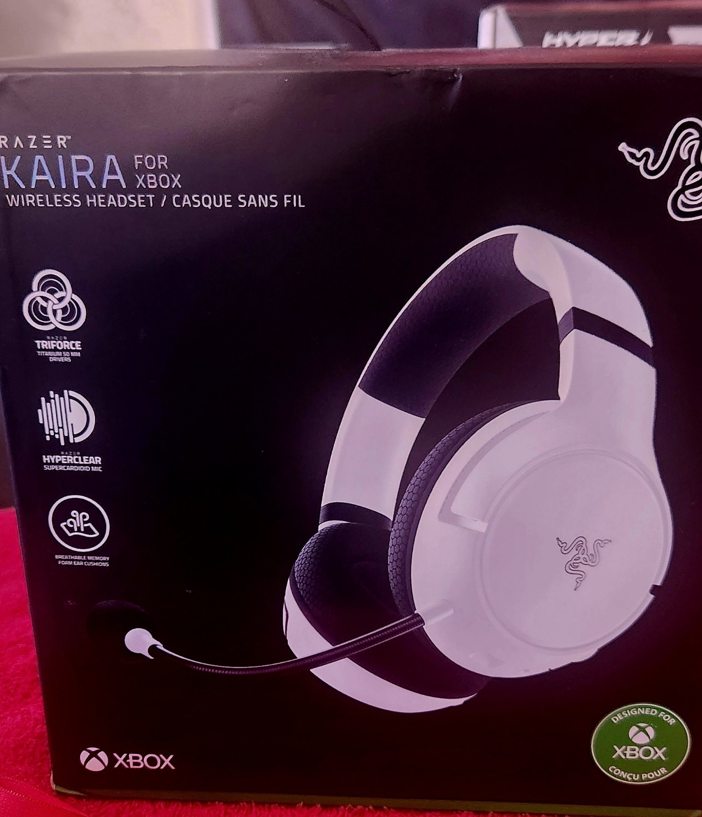 Razer BlackShark V2 + USB Sound Card Wired Gaming Headset PC PS5 Xbox Black