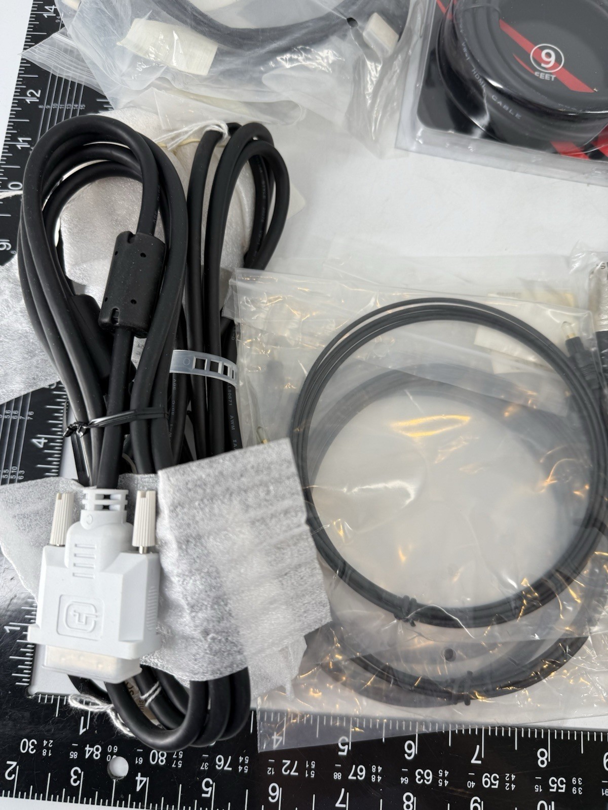 Electronics cables connectors parts for: radios computers games ELECLOT#2